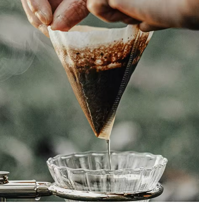 BrewPure Natural V-Cone Coffee Filters (100 Pack)